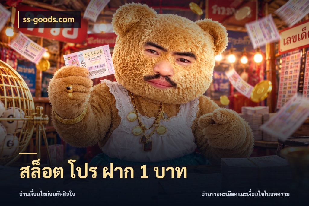สล็อต โปร ฝาก 1 บาท ยอดเริ่มต้นน่าจับตากับสิทธิ์ที่เกี่ยวข้อง กับ ss-goods.com