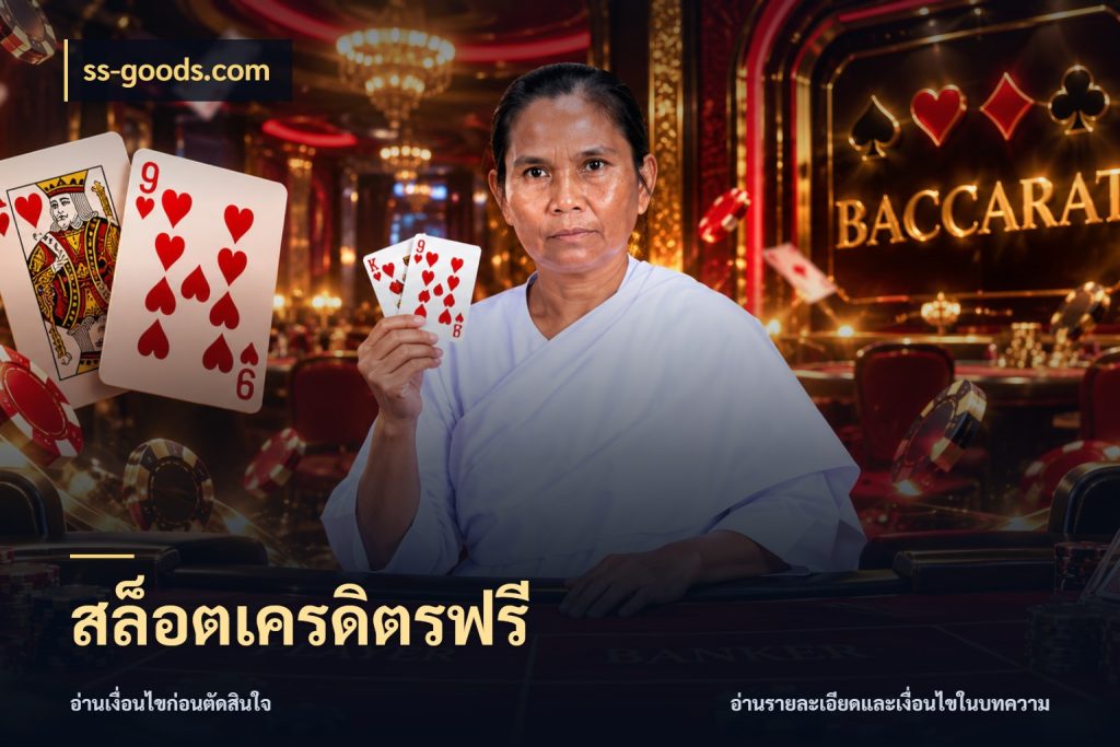 สล็อตเครดิตรฟรี เครดิตฟรีในมุมที่สายโบนัสสนใจ สไตล์ ss-goods.com