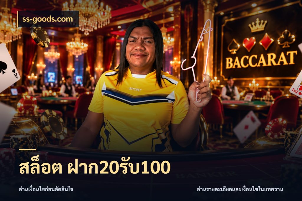 สล็อต ฝาก20รับ100 ss-goods.com โปรกับเกมที่ชอบเลือกให้ตรงสไตล์