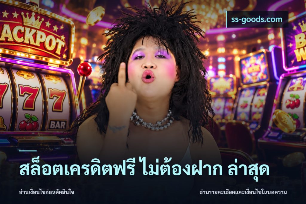 สล็อตเครดิตฟรี ไม่ต้องฝาก ล่าสุด