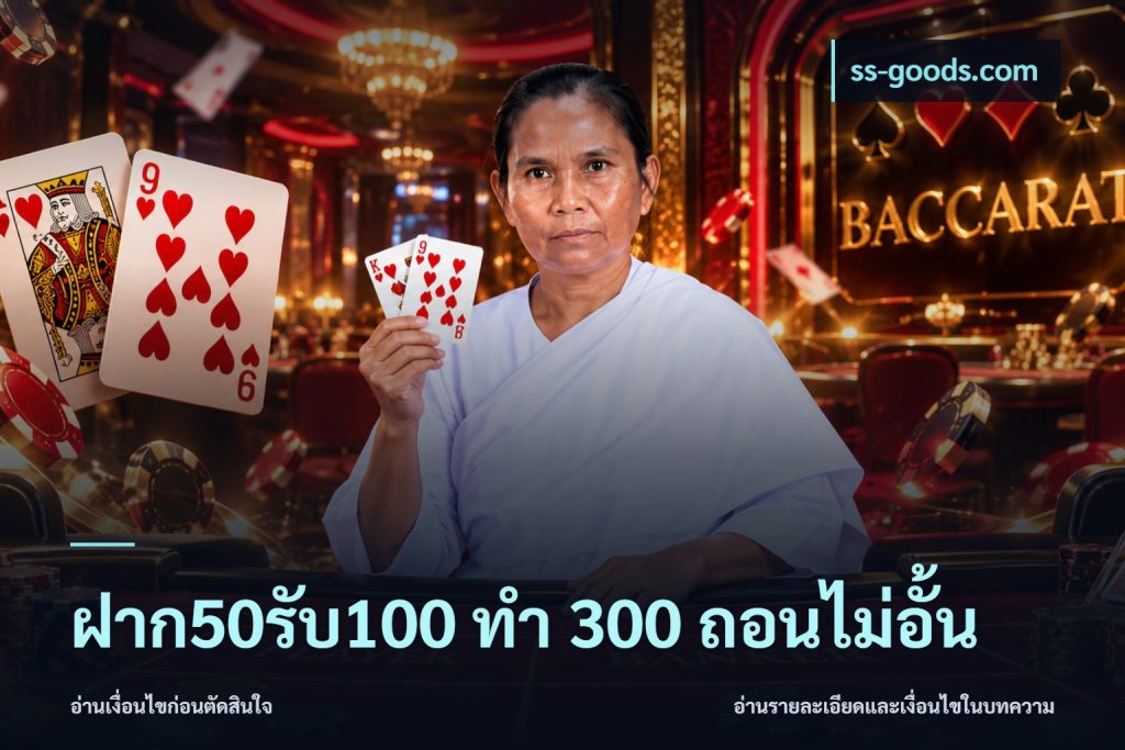 ฝาก50รับ100 ทํา 300 ถอนไม่อั้น