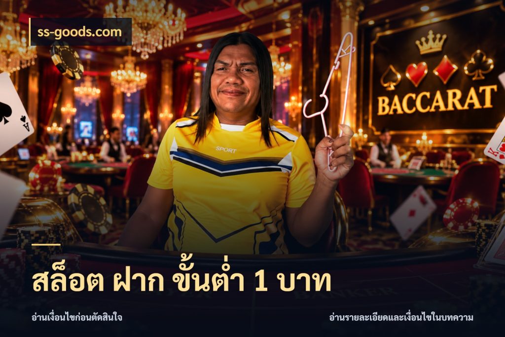 สล็อต ฝาก ขั้นต่ำ 1 บาท มุมสนุกของคนที่กำหนดขอบเขตตัวเอง กับ ss-goods.com