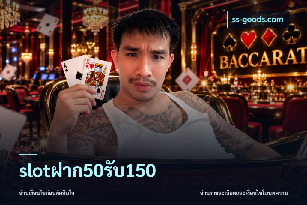 slotฝาก50รับ150