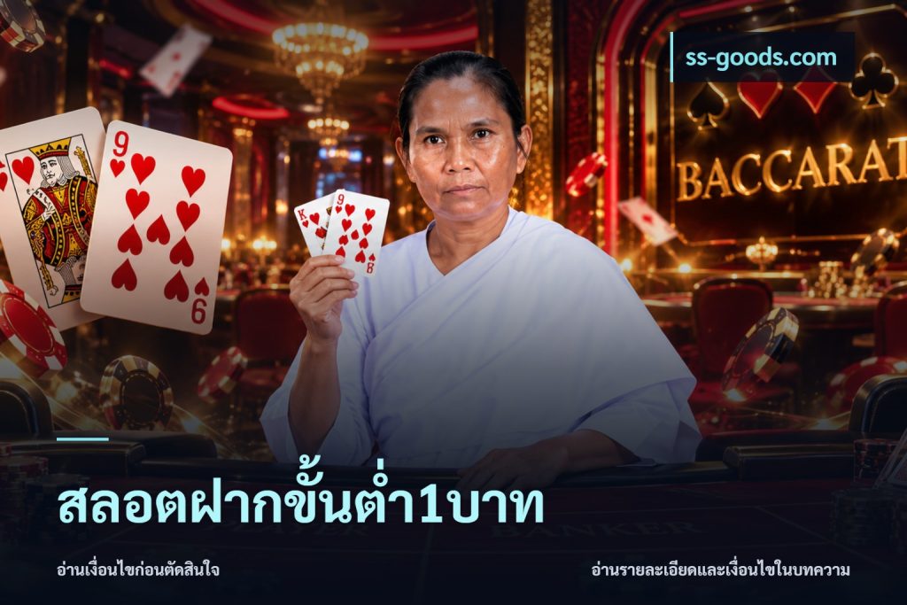 สลอตฝากขั้นต่ำ1บาท