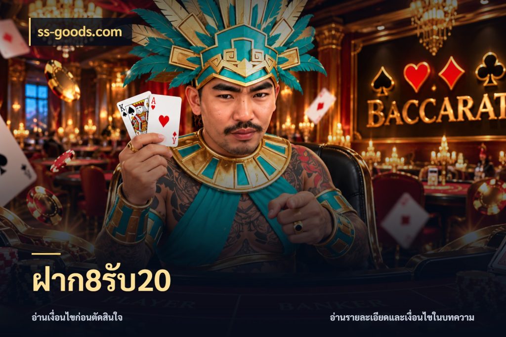 ฝาก8รับ20 โปรกับเกมที่ชอบเลือกให้ตรงสไตล์ กับ ss-goods.com