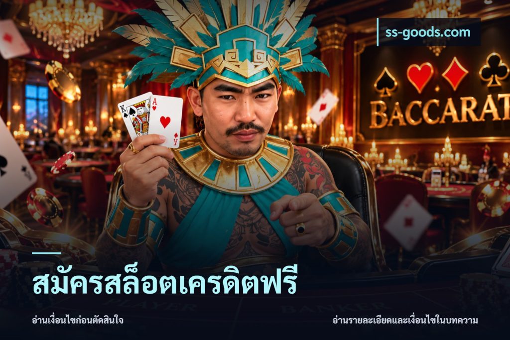 สมัครสล็อตเครดิตฟรี