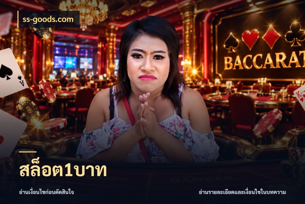 สล็อต1บาท เงินตั้งต้นกับความสนุกที่คุณกำหนด กับ ss-goods.com