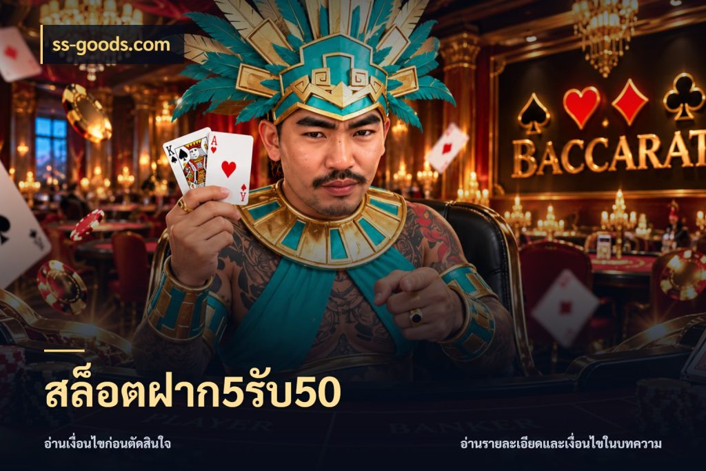 สล็อตฝาก5รับ50 ss-goods.com เปิดมุมโปรให้เข้ากับเกมแนวโปรด
